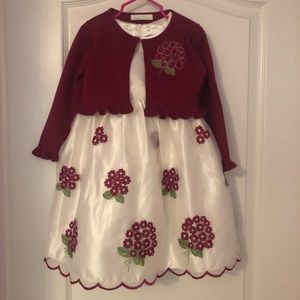Pre owned Toddler 2pc dress